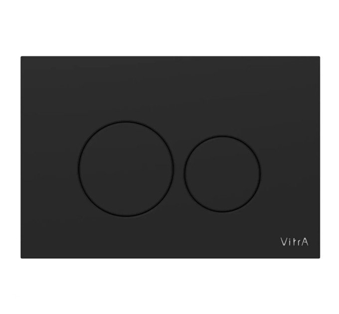 Панель змиву VitrA Origin Flush Plate чорний матовий 88-740-2411
