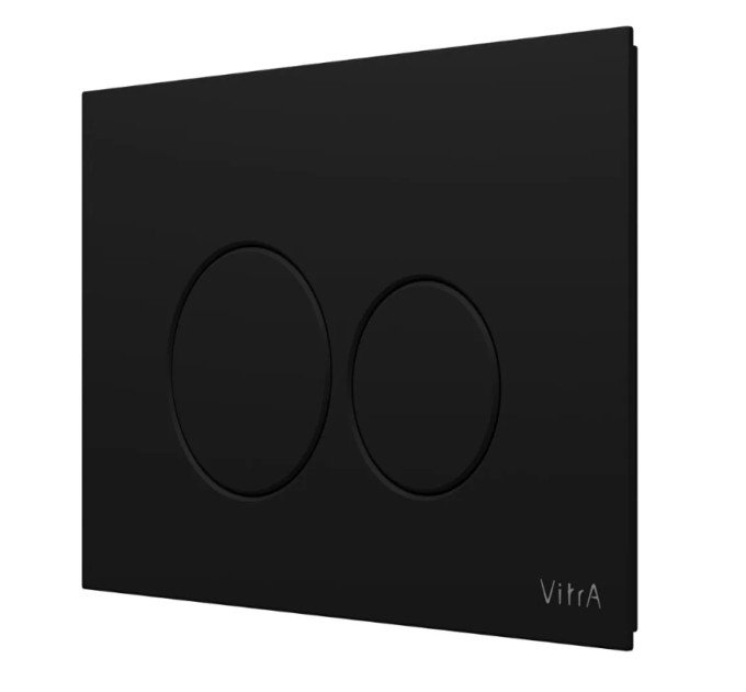 Панель змиву VitrA Origin Flush Plate чорний матовий 88-740-2411