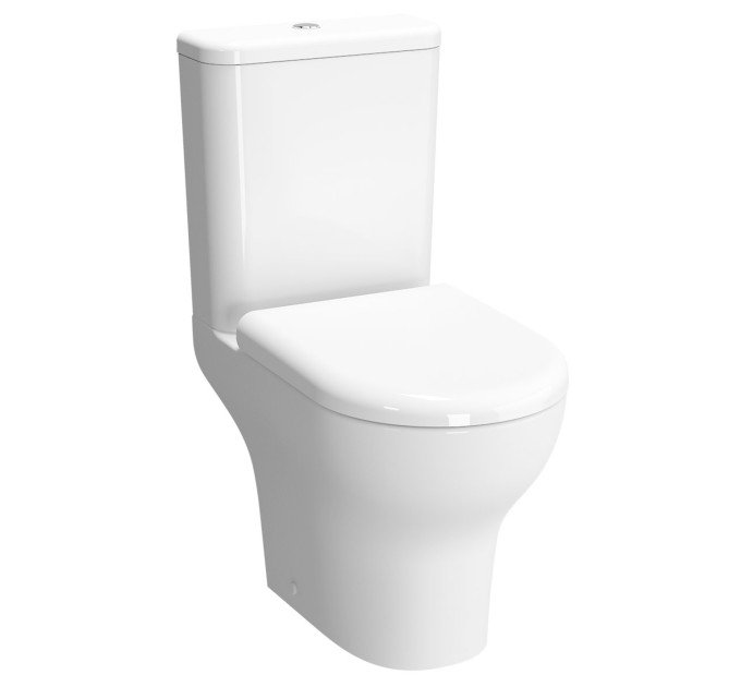 Унітаз підлоговий VitrA Zentrum Rim - Ex 88-9824B003-7216 з бачком та сидінням Soft Close