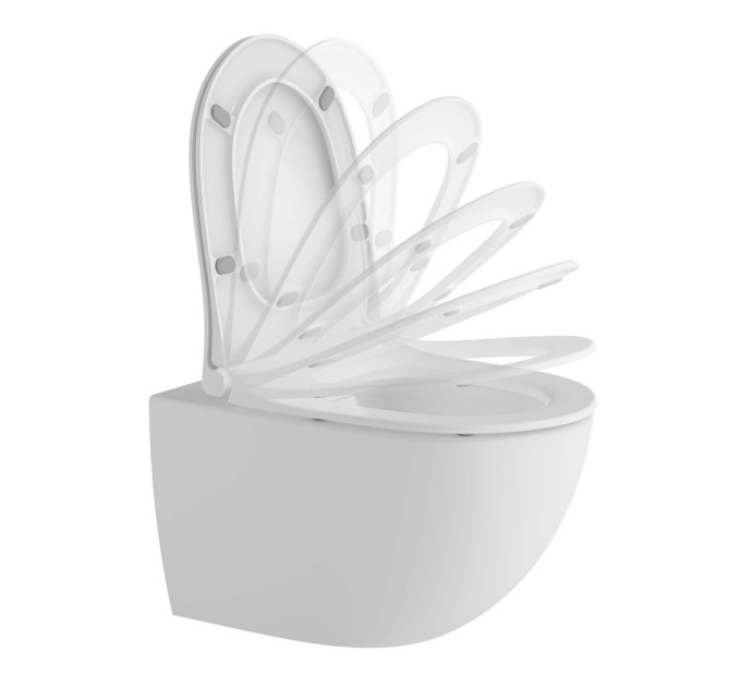 Унітаз підвісний VitrA Sento Rim - Ex 88-7748B003-7205 з сидінням Soft Close