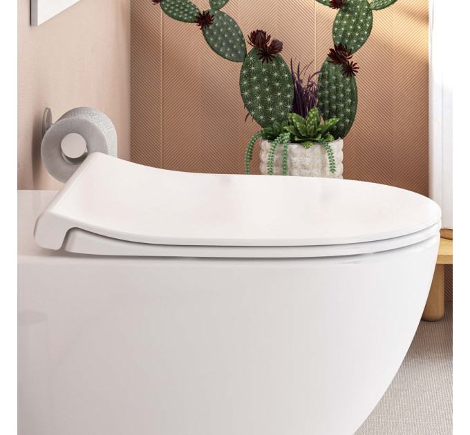 Унітаз підвісний VitrA Sento Rim - Ex 88-7748B003-7205 з сидінням Soft Close