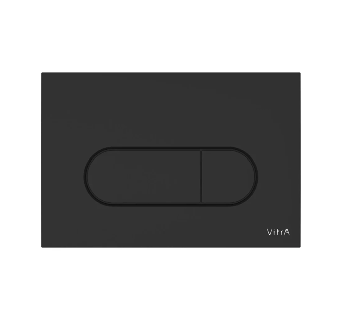 Клавіша змиву VitrA Root Square Flush чорний матовий 88-740-2211
