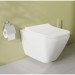Інсталяція VitrA V-Fix Core з клавішею Root Square Flush Plates чорний мат і унітаз Integra Square Rim - Ex