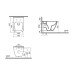 Інсталяція VitrA V-Fix Core з клавішею Root Square Flush Plates чорний мат і унітаз Integra Square Rim - Ex