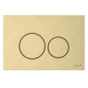 Панель змиву VitrA Origin Flush Plate брашоване золото 88-740-2425
