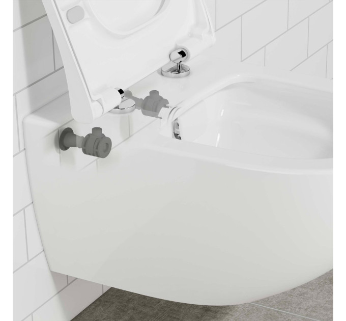 Унітаз підвісний VitrA Sento Rim - Ex 88-7748B003-7205 з сидінням Soft Close