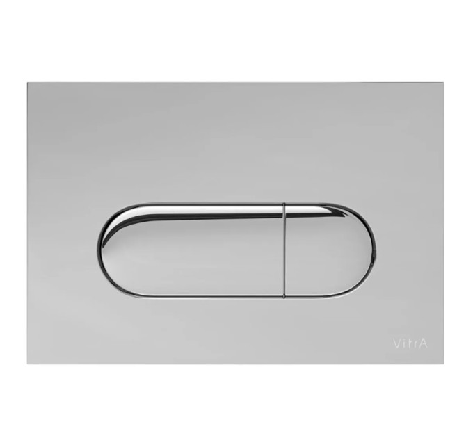 Панель змиву VitrA Root Round Flush Plate хром глянець 88-740-2280