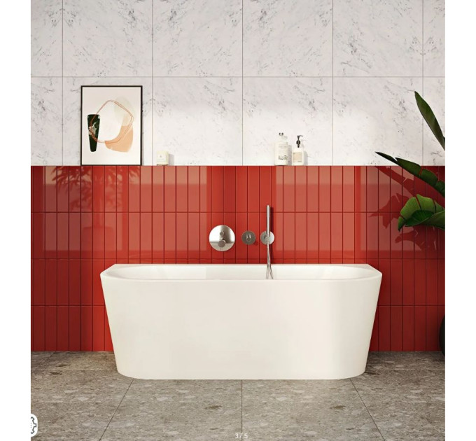 Ванна акрилова VitrA Geo 180x80 білий глянцевий 88-65420006000