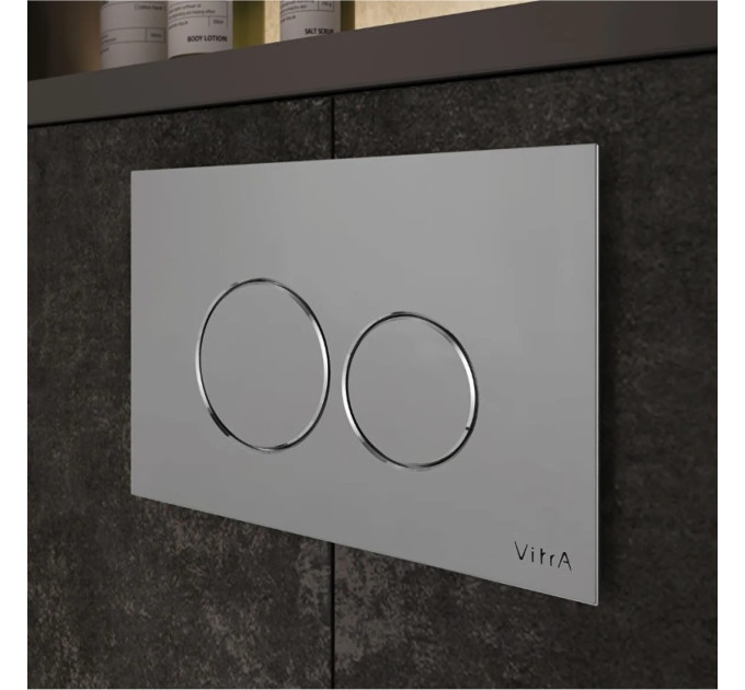 Панель змиву VitrA Origin Flush Plate хром 88-740-2480