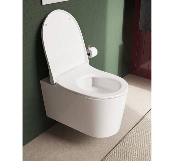 Унітаз подвісний VitrA Nest QuaFlush 88-7870B403-7205 з сидінням Soft Close