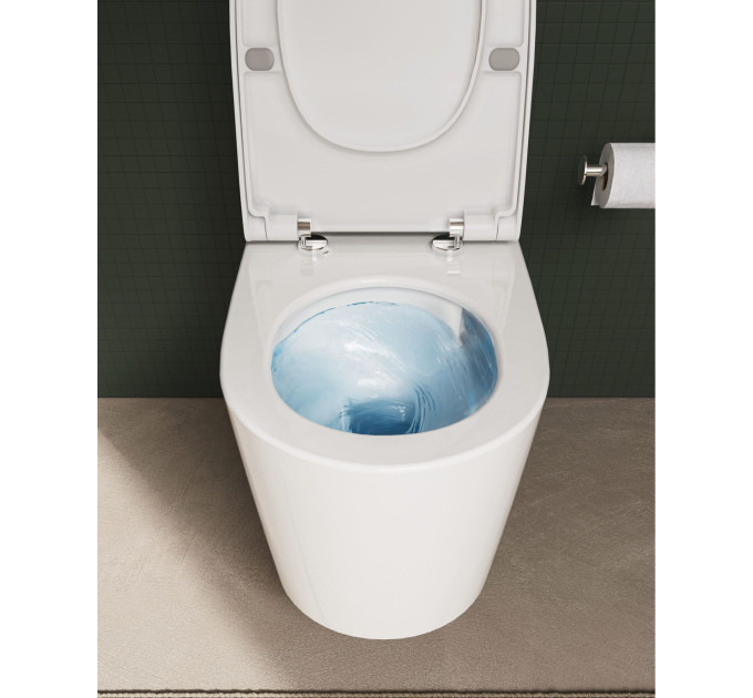 Унітаз подвісний VitrA Nest QuaFlush 88-7870B403-7205 з сидінням Soft Close