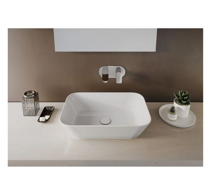 Раковина накладна VitrA Geo Bowl 60 см білий глянцевий 88-7425B003-0016