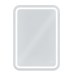 Дзеркало Ibiza 60x80 88-Ibz60s80-CWDd з Led підсвічуванням