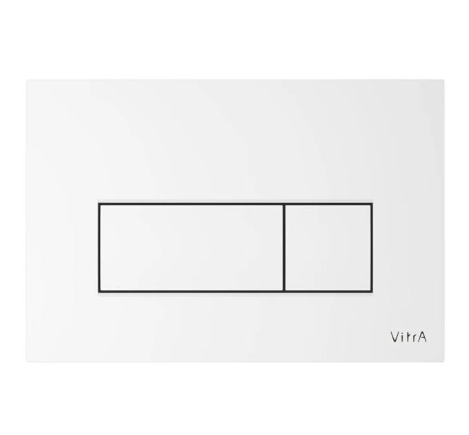 Панель змиву VitrA Root Square Flush Plates білий глянцевий 88-740-2300