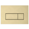 Панель змиву VitrA Root Square Flush Plates брашированное золото 88-740-2325