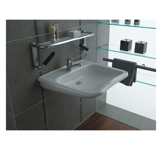 Раковина підвісна для людей з обмеженими можливостями VitrA S20 60 см 88-5289B003-0001