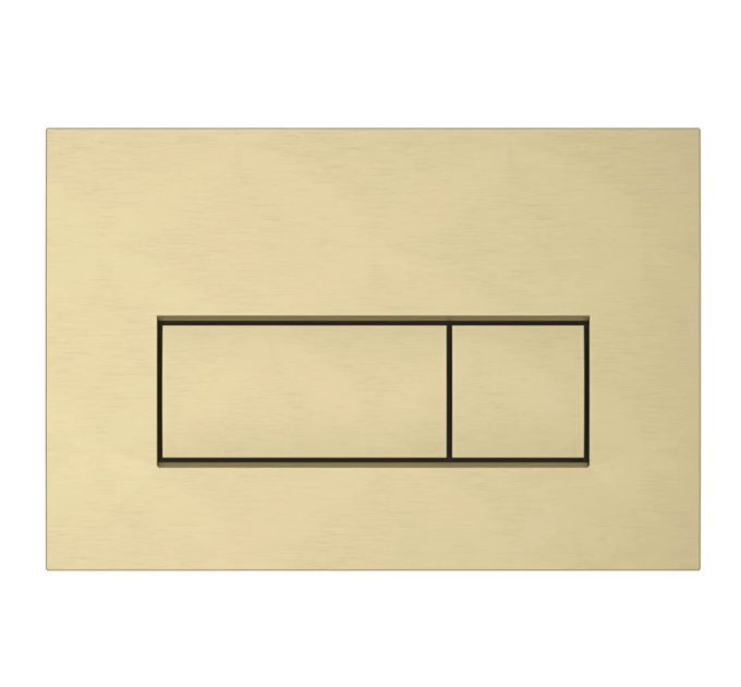 Панель змиву VitrA Root Square Flush Plates брашированное золото 88-740-2325