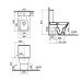 Унітаз підлоговий VitrA Mia S SmoothFlush 88-9870B003-7203 з бачком і сидінням Soft Close