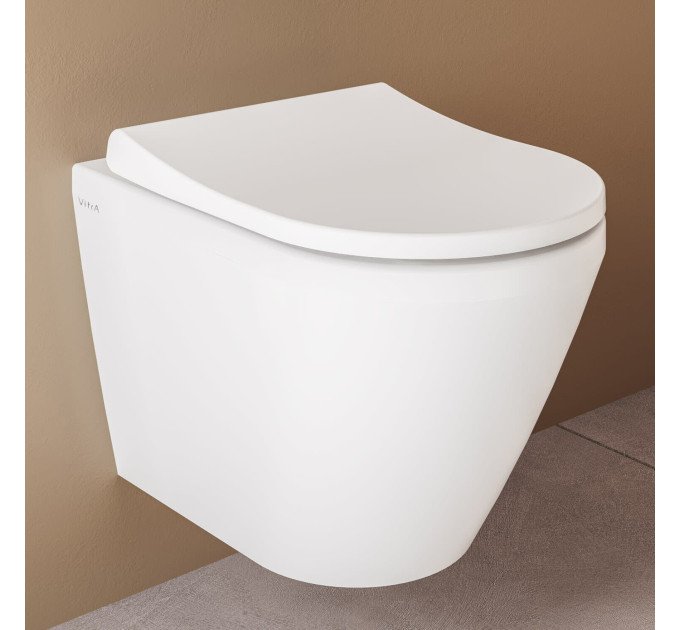 Унітаз підвісний VitrA Integra Round Rim – Ex 88-7041B003-7205 з сидінням Soft Close