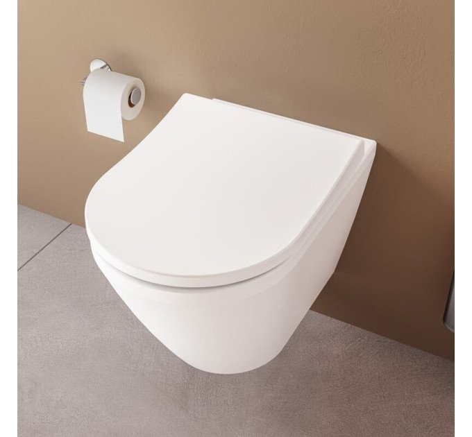 Унітаз підвісний VitrA Integra Round Rim – Ex 88-7041B003-7205 з сидінням Soft Close