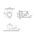Унітаз підвісний VitrA Metropole Round QuaFlush 88-7910B403-0075 з сидінням Soft Close