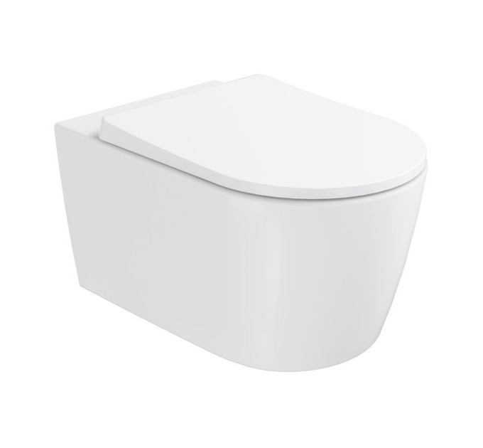Унітаз підвісний VitrA Metropole Round QuaFlush 88-7910B403-0075 з сидінням Soft Close