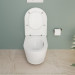 Унітаз підвісний VitrA Metropole Round QuaFlush 88-7910B403-0075 з сидінням Soft Close