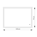 Дзеркало Nil 100x70 88-Nil100s70-CWDd з Led підсвічуванням