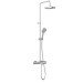 Душова система з термостатом VitrA AquaHeat Base Square 200 хром 88-A47303EXP