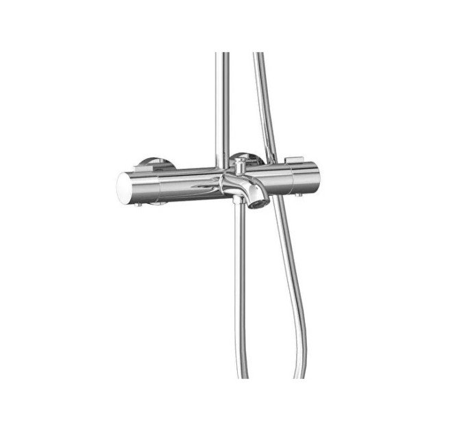 Душова система з термостатом VitrA AquaHeat Base Square 200 хром 88-A47303EXP