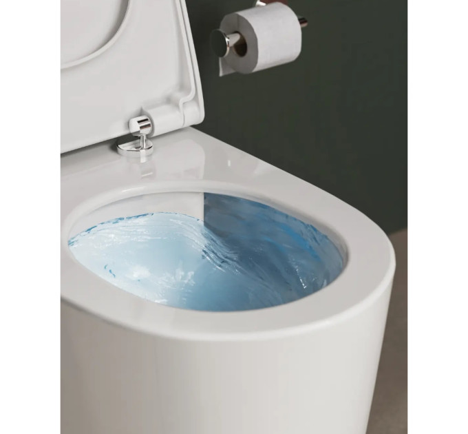 Унітаз підвісний VitrA Metropole Round QuaFlush 88-7910B403-0075 з сидінням Soft Close