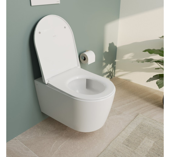 Унітаз підвісний VitrA Metropole Round QuaFlush 88-7910B403-0075 з сидінням Soft Close