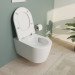 Унітаз підвісний VitrA Metropole Round QuaFlush 88-7910B403-0075 з сидінням Soft Close