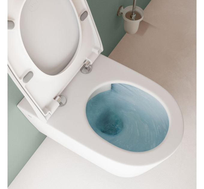 Унітаз підвісний VitrA Metropole Round QuaFlush 88-7910B403-0075 з сидінням Soft Close