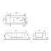Ванна акрилова VitrA Neon 180x80 88-55840001000