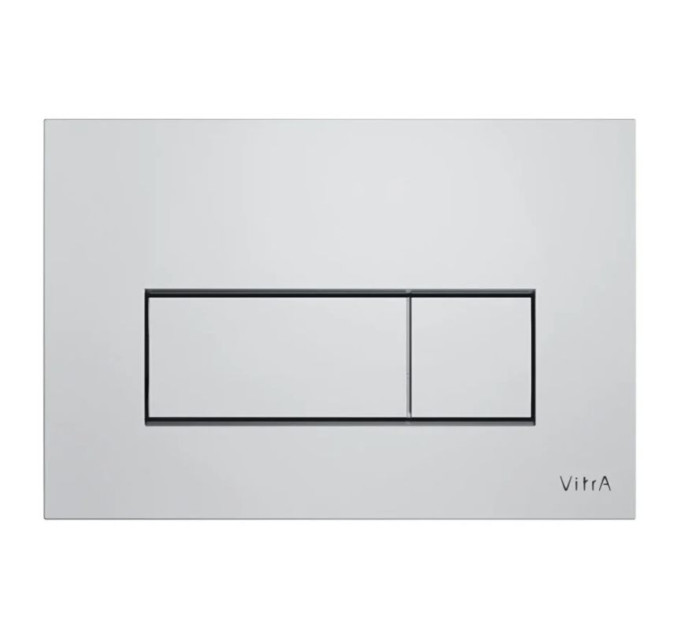 Панель змиву VitrA Root Square Flush хром глянцевий 88-740-2380UKR