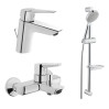 Набір змішувачів VitrA Solid S 3 в 1 хром 88-A49298