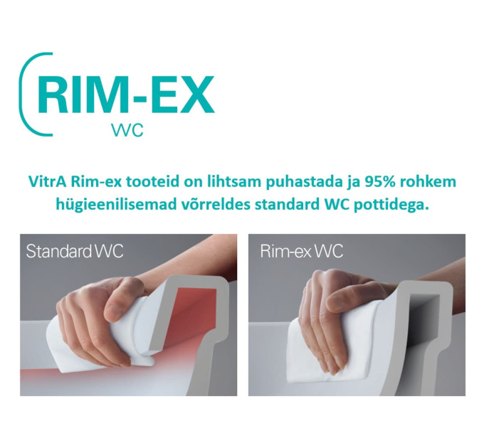 Унітаз підвісний VitrA Integra чорний мат Rim – Ex, зі сидінням Slim Soft Close