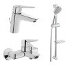 Набір змішувачів VitrA Solid S 3 в 1 хром 88-A49298