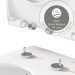 Унітаз підвісний VitrA Integra Square Rim - Ex 88-7082B003-7205 з сидінням Soft Close