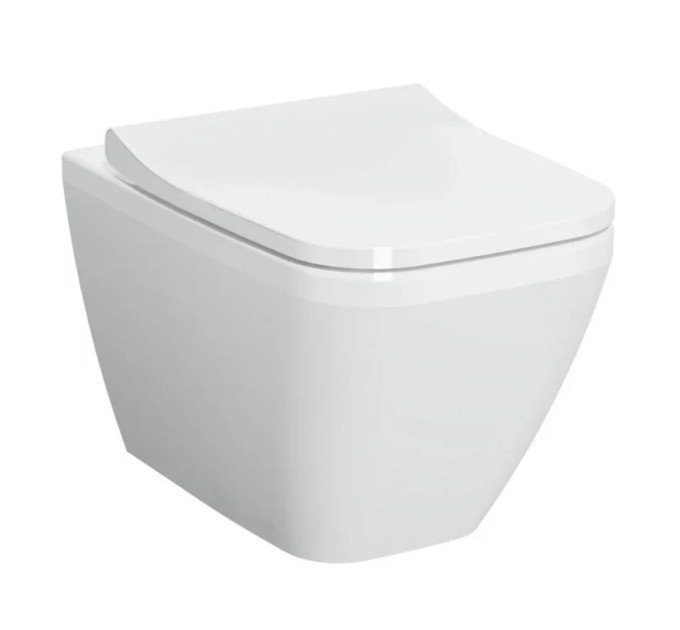 Унітаз підвісний VitrA Integra Square Rim - Ex 88-7082B003-7205 з сидінням Soft Close