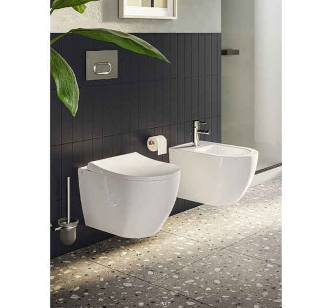 Унітаз підвісний VitrA Mia R SmootFlush 88-7510B003-7205 з сидінням Soft Close