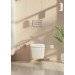 Панель змиву VitrA Root Square Flush Plates браширований нікель 88-740-2395