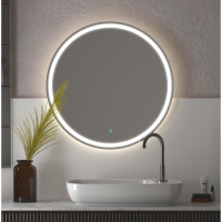 Дзеркало Nova 80x80 88-Nva80s80-CWDd з Led підсвічуванням