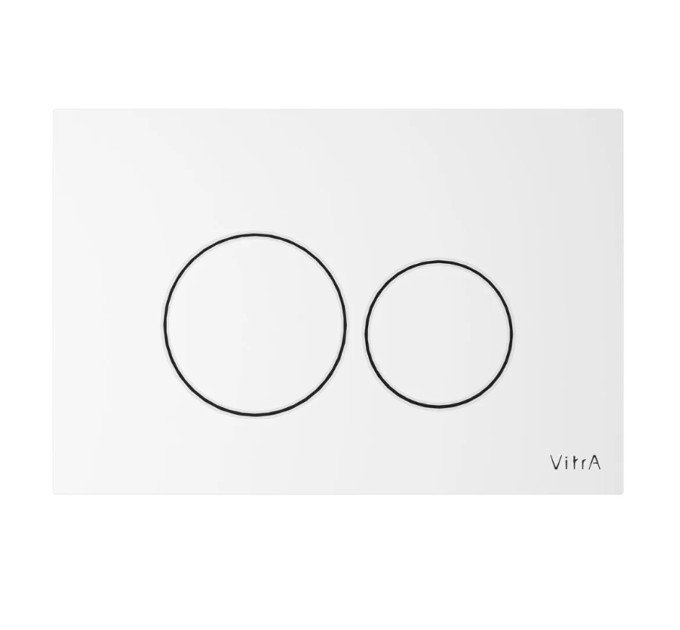 Панель змиву VitrA Origin Flush Plate білий глянцевий 88-740-2400