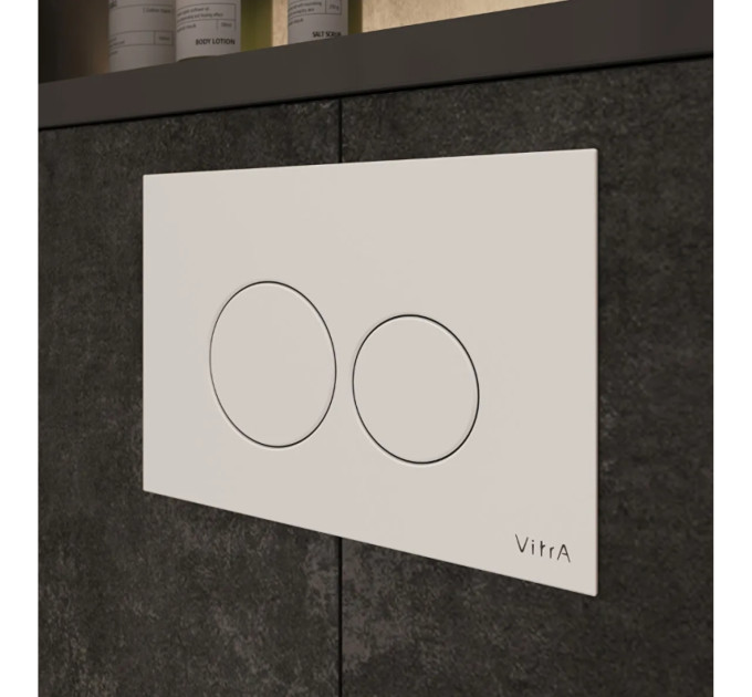 Панель змиву VitrA Origin Flush Plate білий глянцевий 88-740-2400