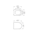 Кріплення 1шт петлі VitrA 88420250YP1TE